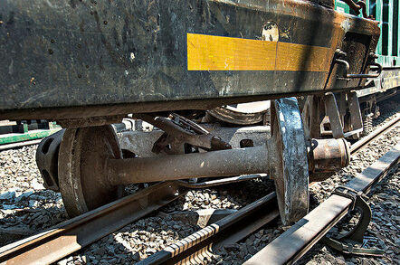 Derailed train wagon. Pic: New York MTA