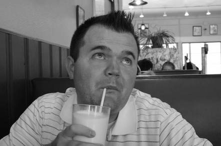 Man drinking through a straw CC2.0 attribution Bradley Gordon https://www.flickr.com/photos/icanchangethisright/