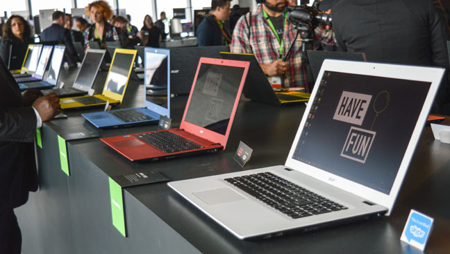 Acer E series laptops