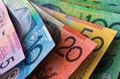 Selection of Australian banknotes