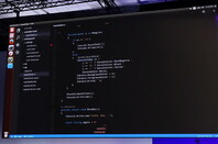 Microsoft Visual Studio Code running on Ubuntu