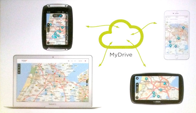 TomTom MyDrive app