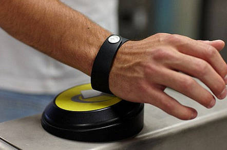 The Barclaycard wristband was aimed at tube users