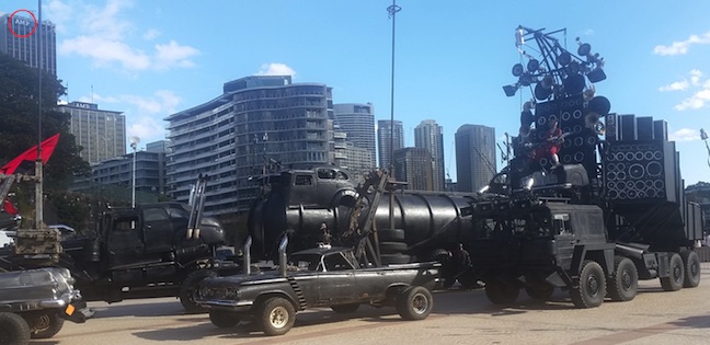 The Register's Sydney office seen from Sydney Opera House Forecourt