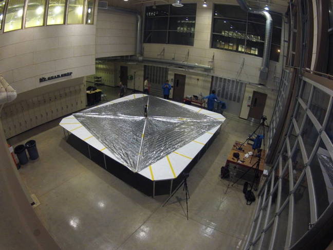 LightSail's solar sail LightSail's solar sail