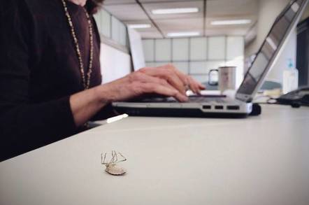 Computer with dead bug, Stacy Brunner CC2 license