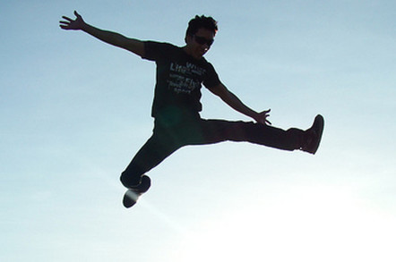 Jump for joy. Pic: Kate Palana