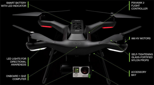 The 3DR Solo drone