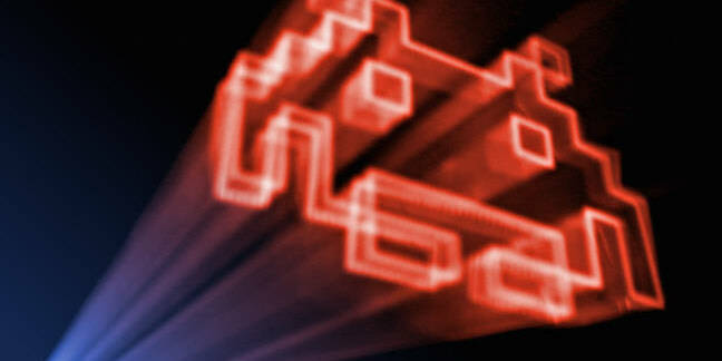Invader by https://www.flickr.com/photos/derpoly/ cc 2.0 attrtibution sharealike https://creativecommons.org/licenses/by-sa/2.0/