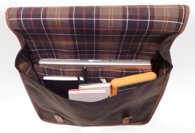 barbour messenger bag