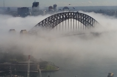 Sydney Harbour Bridge in the cloud