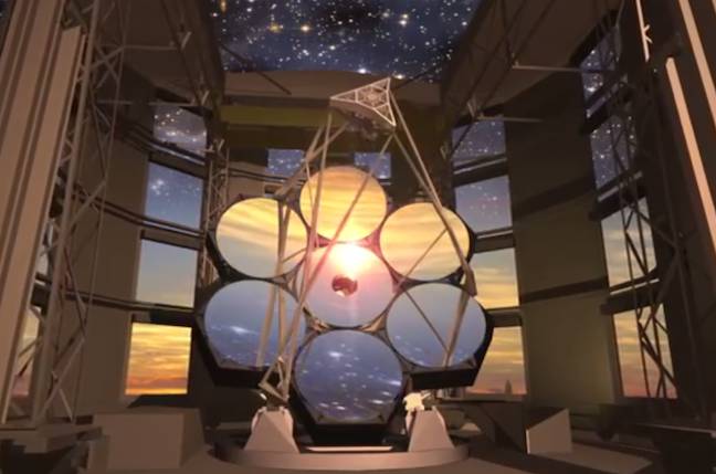 Artist Impression of Giant Magellan Telescope