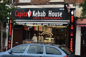 Capita kebab shop in Waterloo