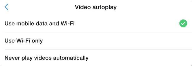 Controlling Twitter video autoplay Controlling Twitter video autoplay