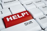 keyboard with 'Help' key