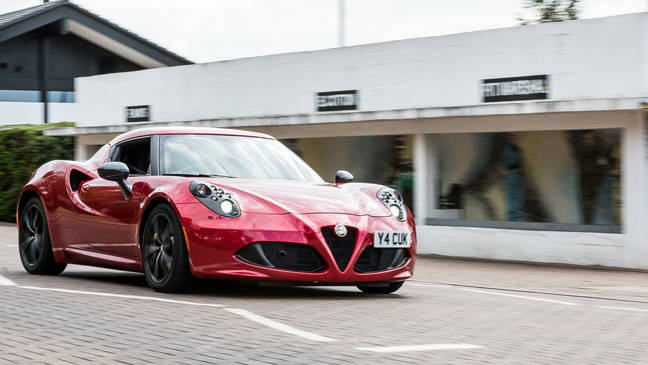 The 4C is truly head-turning