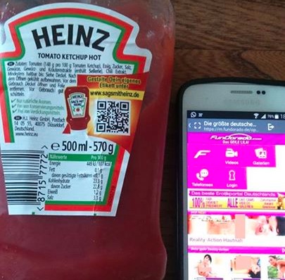 Heinz QR code SNAFU