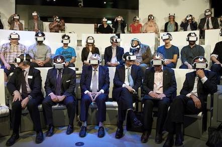 NHM VR Experience audience