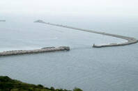 Breakwater at Portland Harbour