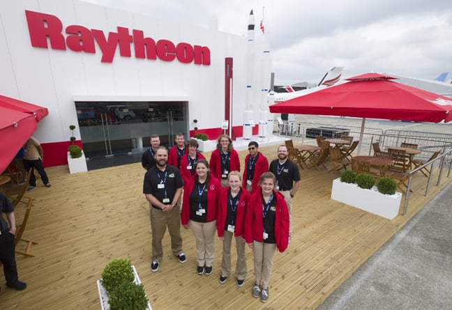 RSC Engineers team in Paris. Pic: Alex MacNaughton/Raytheon