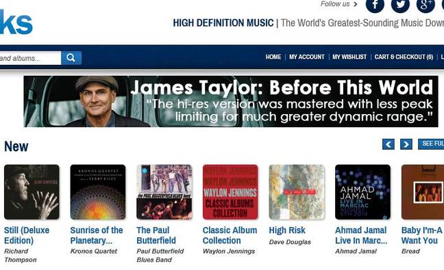 Hi-res audio offering improved dynamic range Hi-res audio offering improved dynamic range