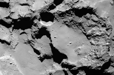 Comet sinkhole