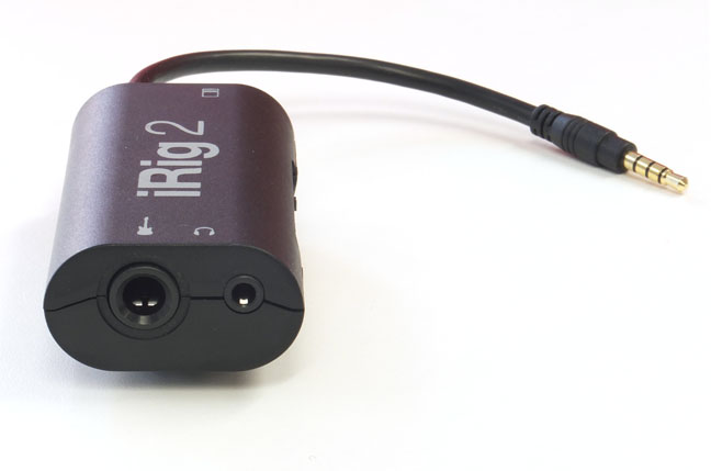 IK Multimedia iRig 2 guitar interface