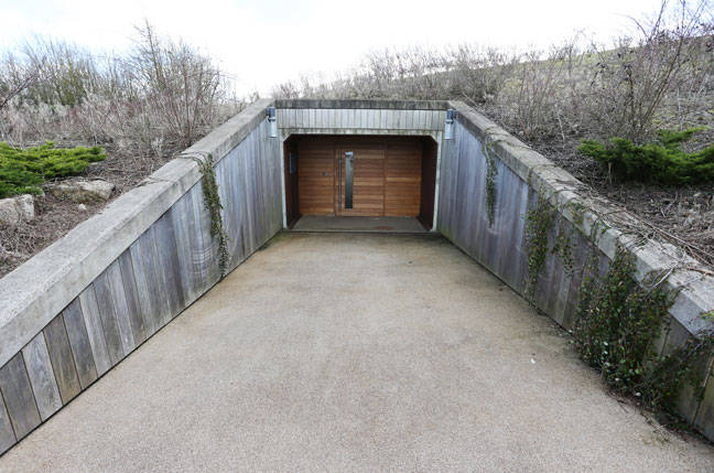 The data centre is part of a huge underground complex