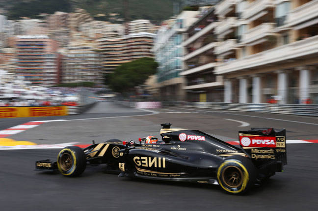 Lotus F1 at Monaco