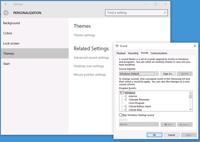 The Windows 10 settings app mixes old and new The Windows 10 settings app mixes old and new