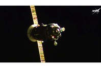 Progress 60 approaching the ISS