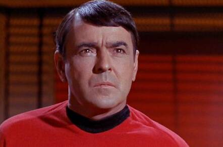 Scotty in the original Star Trek