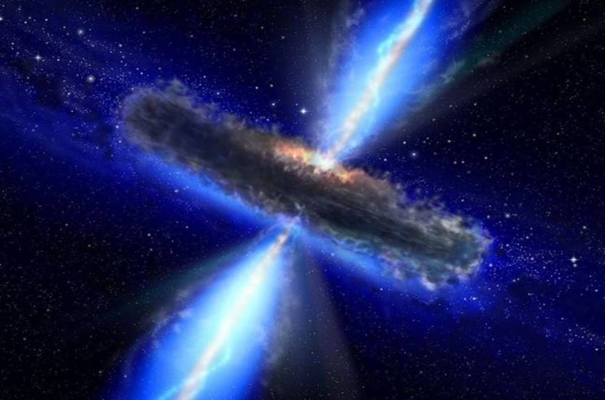 Cold space gas? Sure, supermassive black holes can eat that. Nom, nom, nom