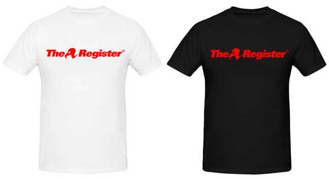 The two flavours of Reg Classic T-shirt