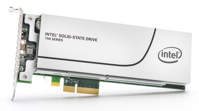 Intel SSD 750: NVM Express with U.2 compatible connector