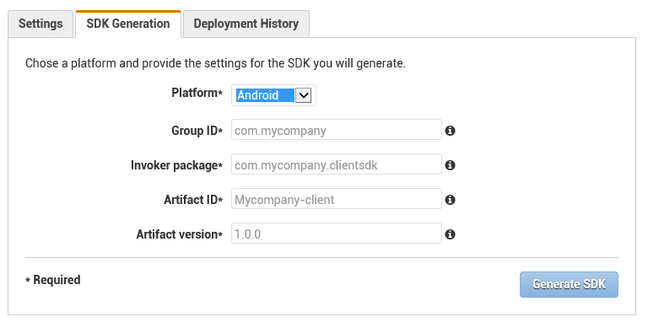 Generate an SDK with API Gateway Generate an SDK with API Gateway