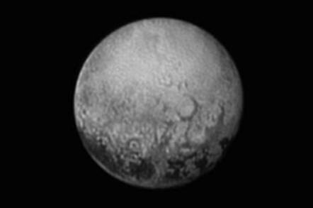 Pluto dark spots. Image credit: NASA