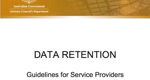 DATA RETENTION Guidelines for Service Providers