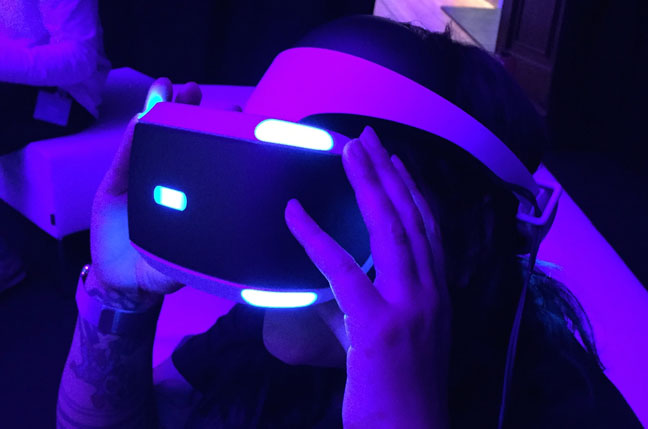 Sony Project Morpheus headset