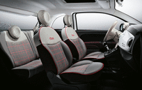Different fiat trim schemes