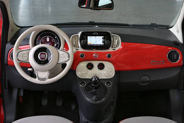 Inside the Fiat 500 Pop Star