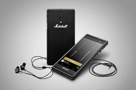 Marshall's London smartphone