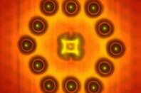 NRL's STM image of molecular transistor