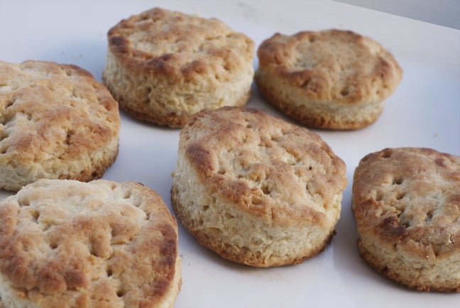 Post pub nosh neckfiller Southern biscuits  and gravy 