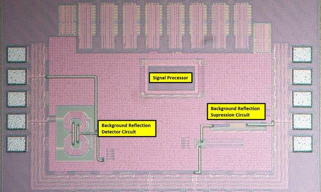 NASA's Wi-Fi reflection chip NASA's Wi-Fi reflection chip