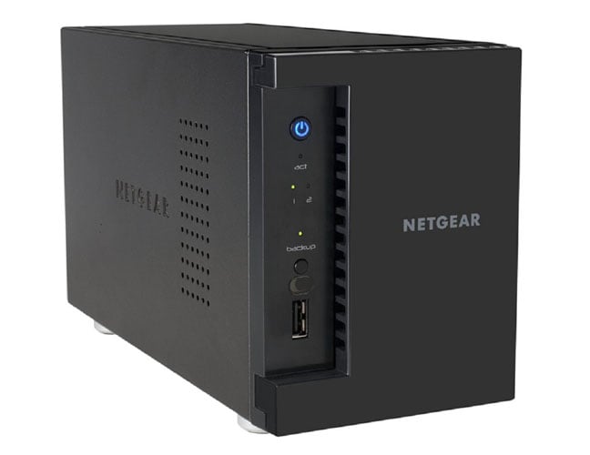 Netgear ReadyNAS RN202 dual-bay NAS box OS