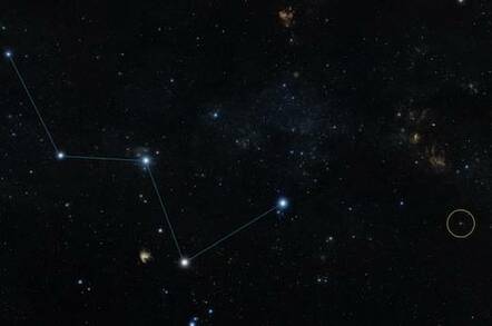 Just near Cassiopeia: HD 219134