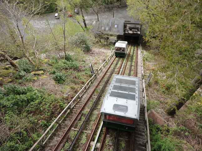 CAT cliff railway, photo SA Mathieson