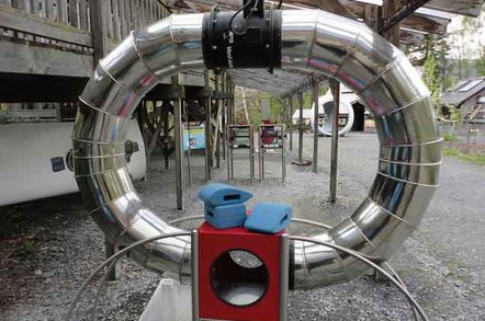 CAT_wind tunnel for testing turbine shapes photo SA Mathieson