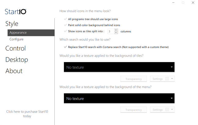 Customize Start10 Customize Start10